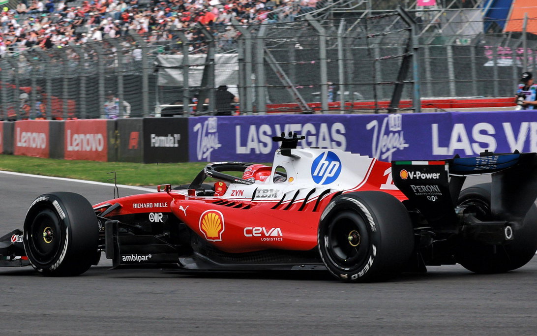 Leclerc lays down ominous Mexico FP1 marker as Herta seals Super Licence