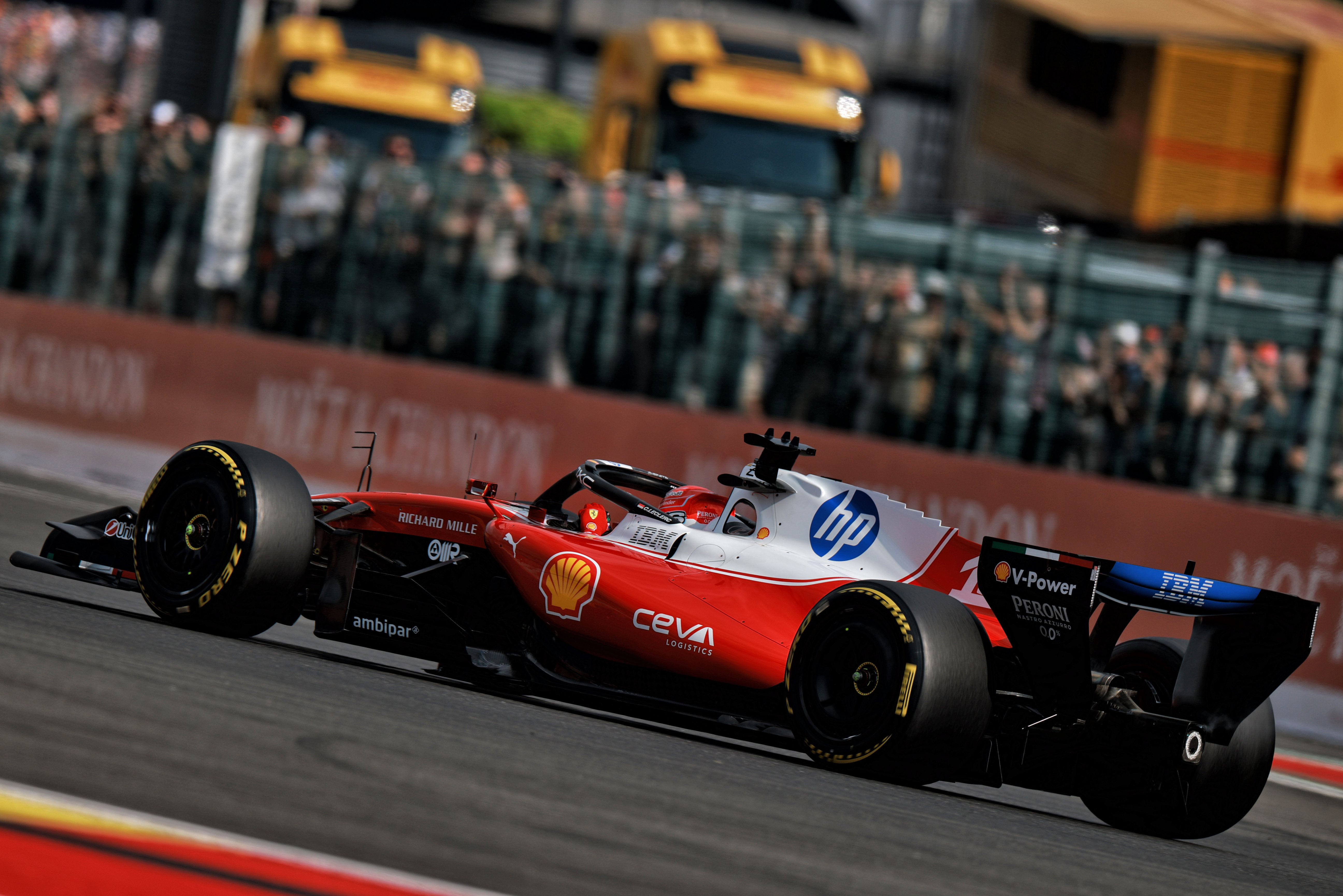 Leclerc FP2 Belgium