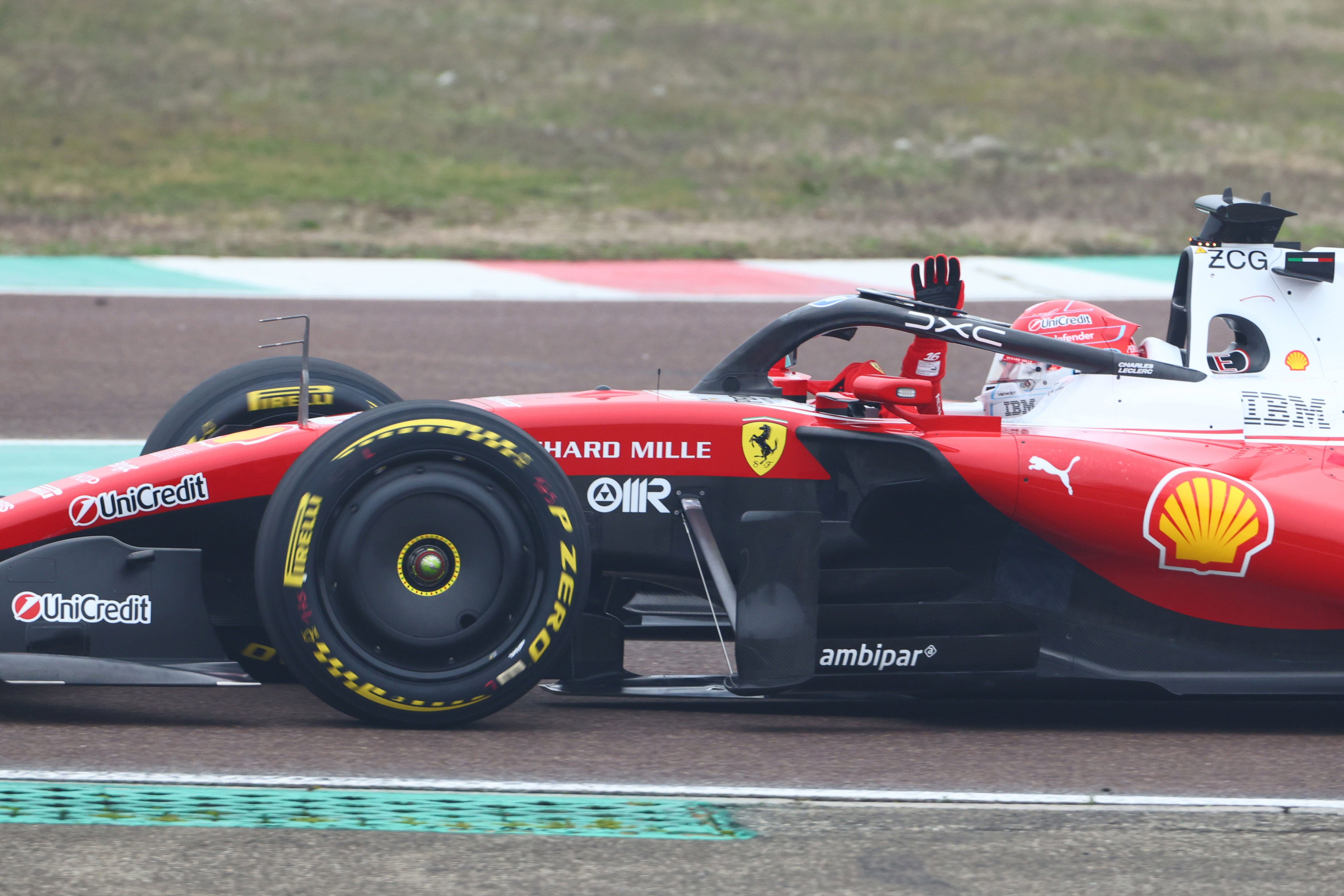 Leclerc Fiorano test