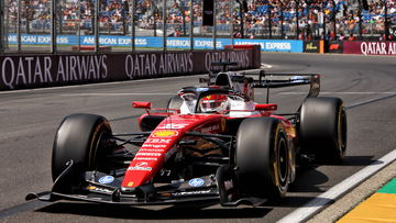 Charles Leclerc draws first blood in messy Melbourne FP1