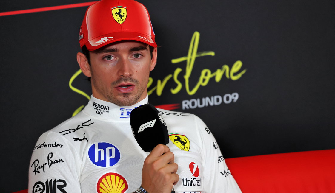 Leclerc S Ilverstone
