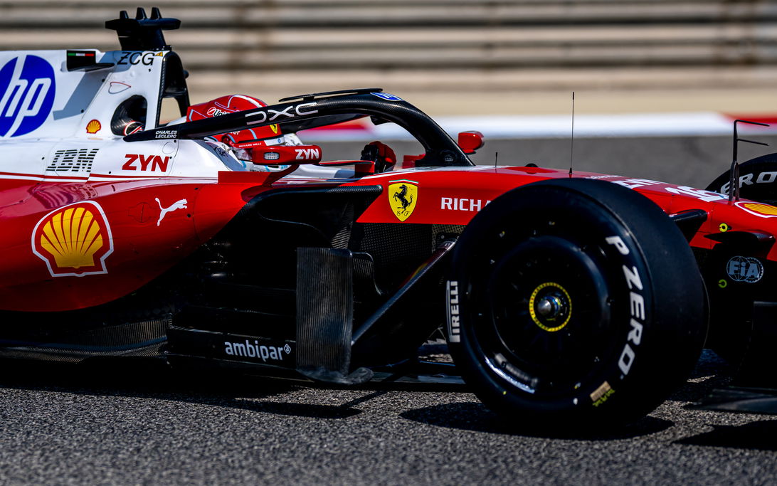 Leclerc day 3 week 2 Bahrain test