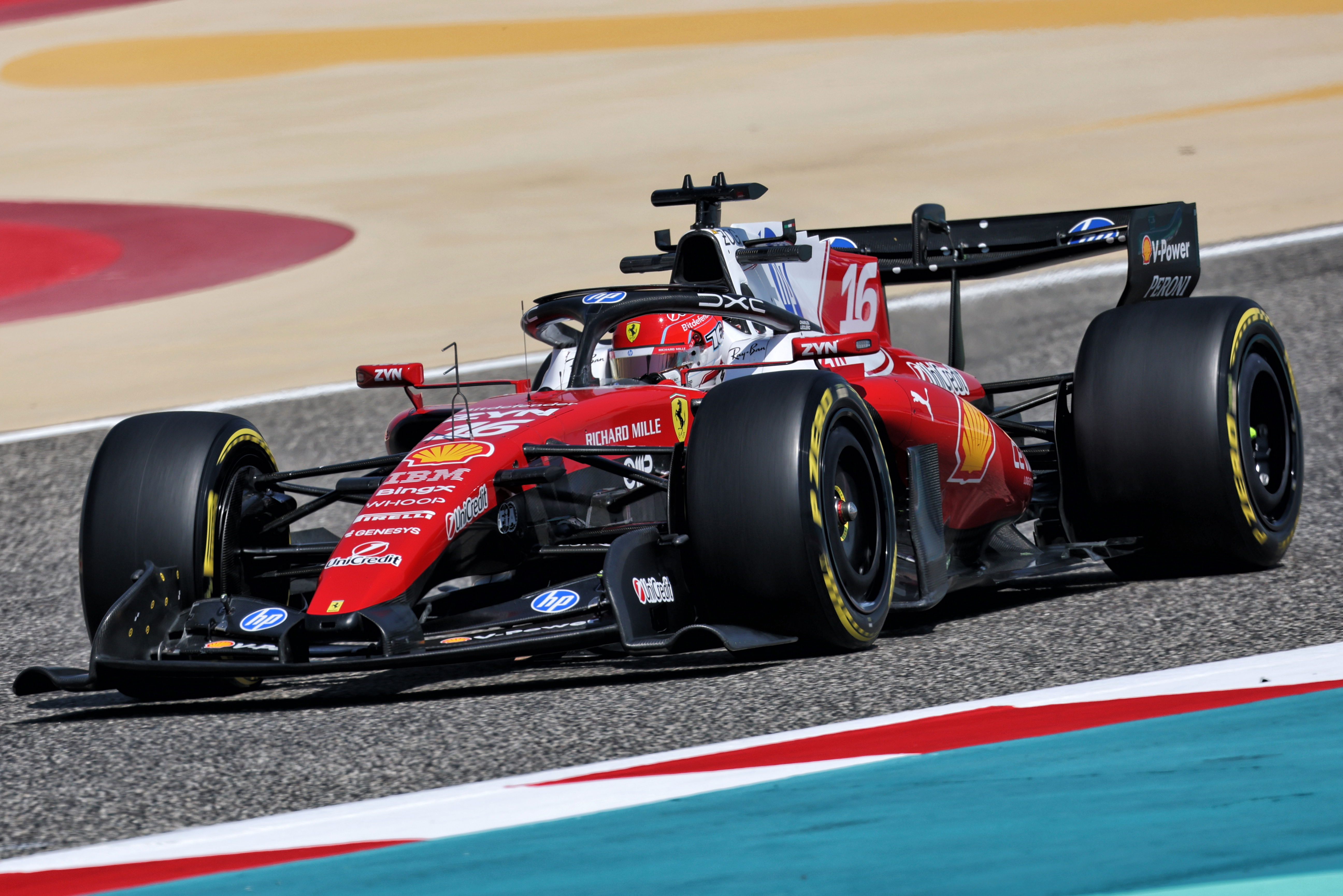 Leclerc - Bahrain Test 2 - Day 1 - Morning