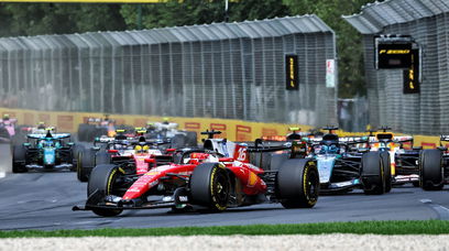 Leclerc Australia race