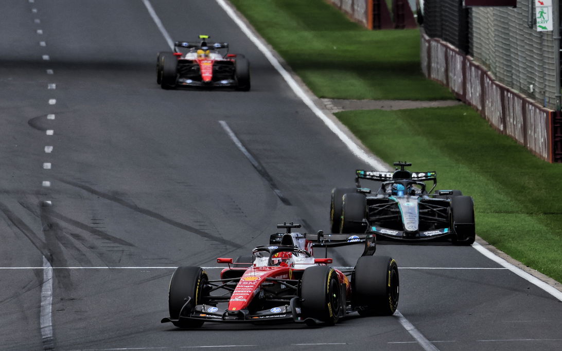 法拉利解释澳大利亚站失利原因:策略无误,纯属速度差距