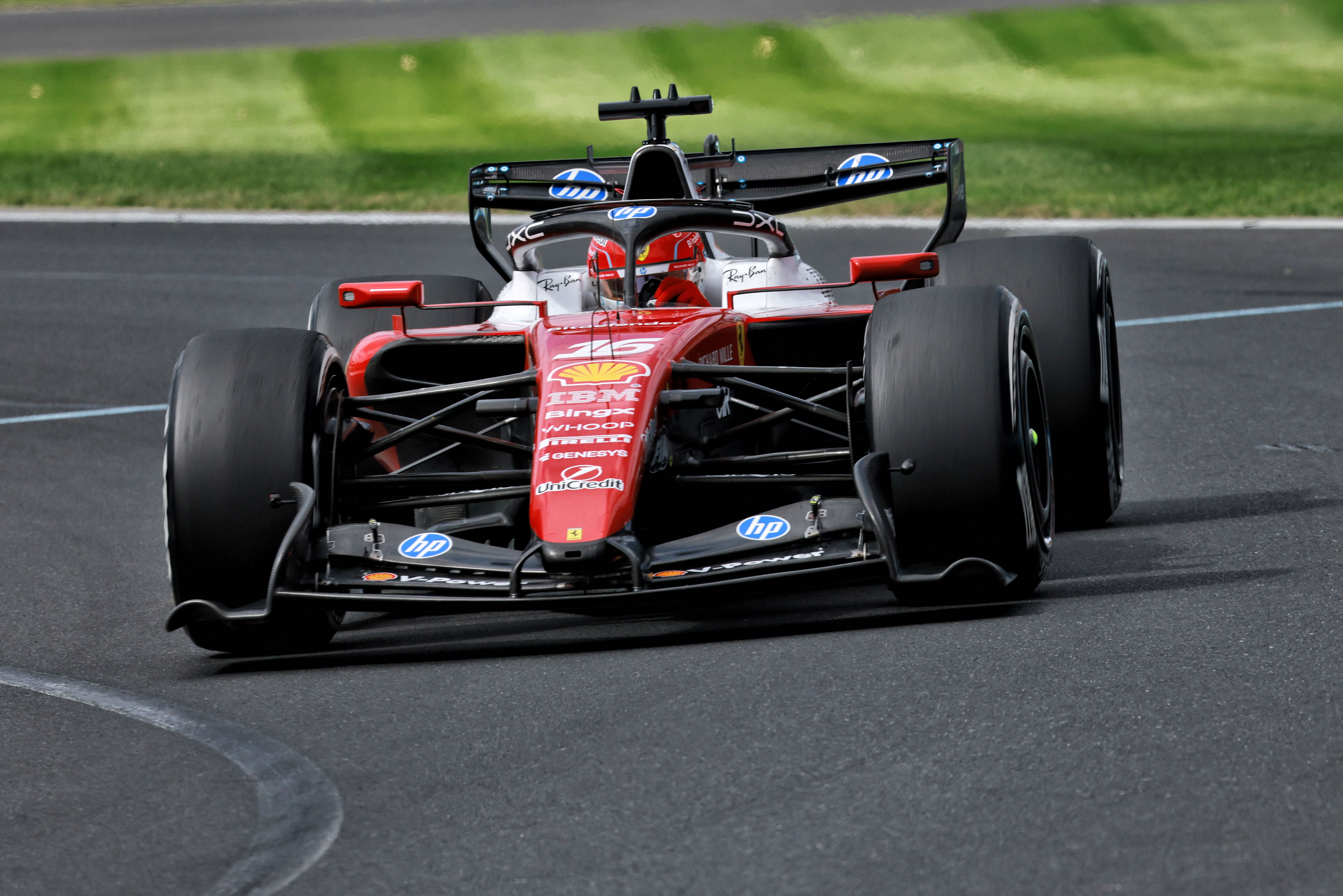 Leclerc Australia race