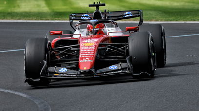 Leclerc Australia race