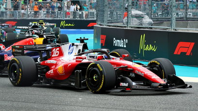 Leclerc race Miami