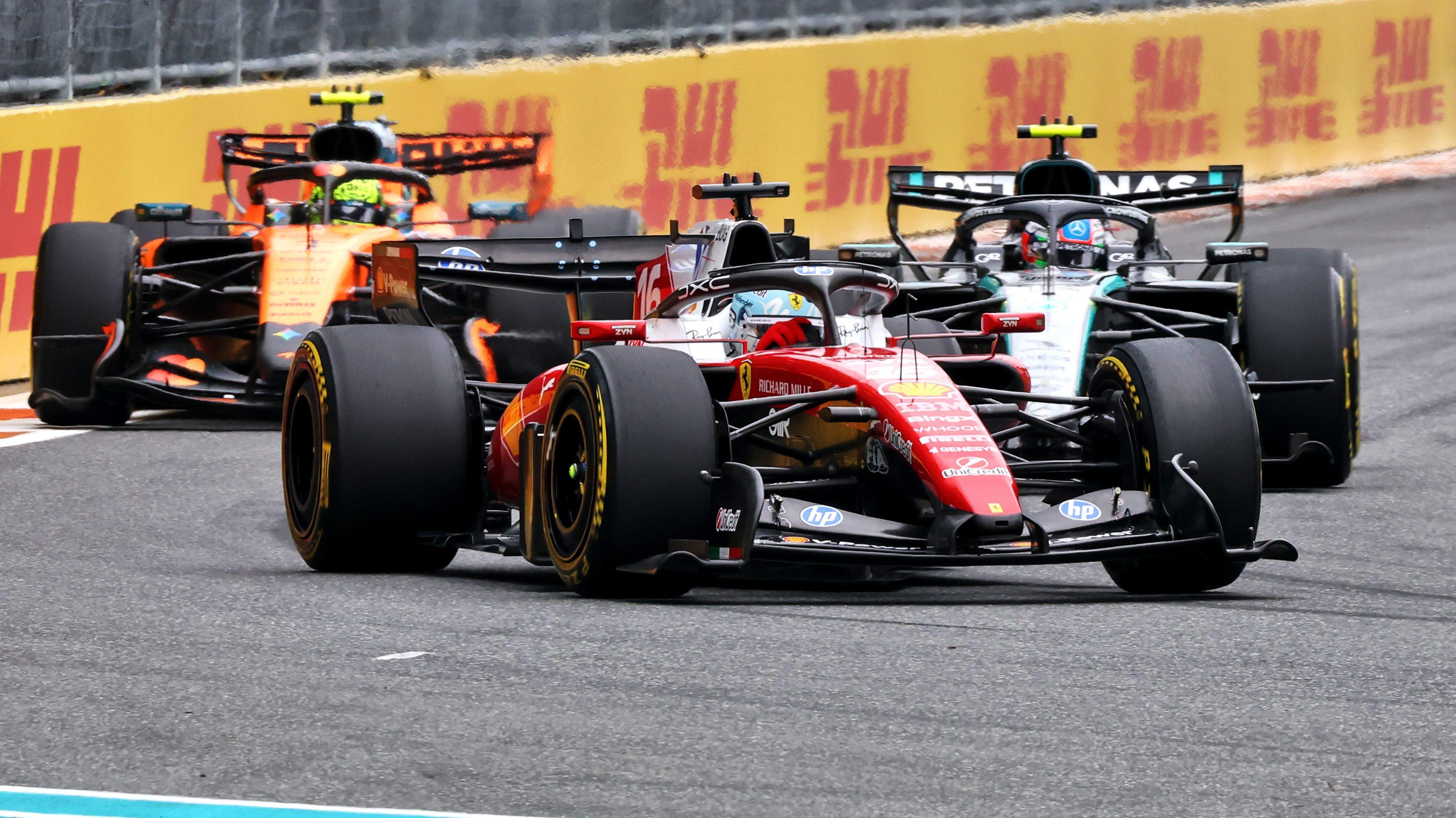 Leclerc race Miami