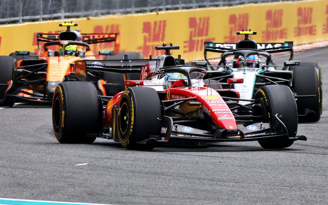 Leclerc race Miami