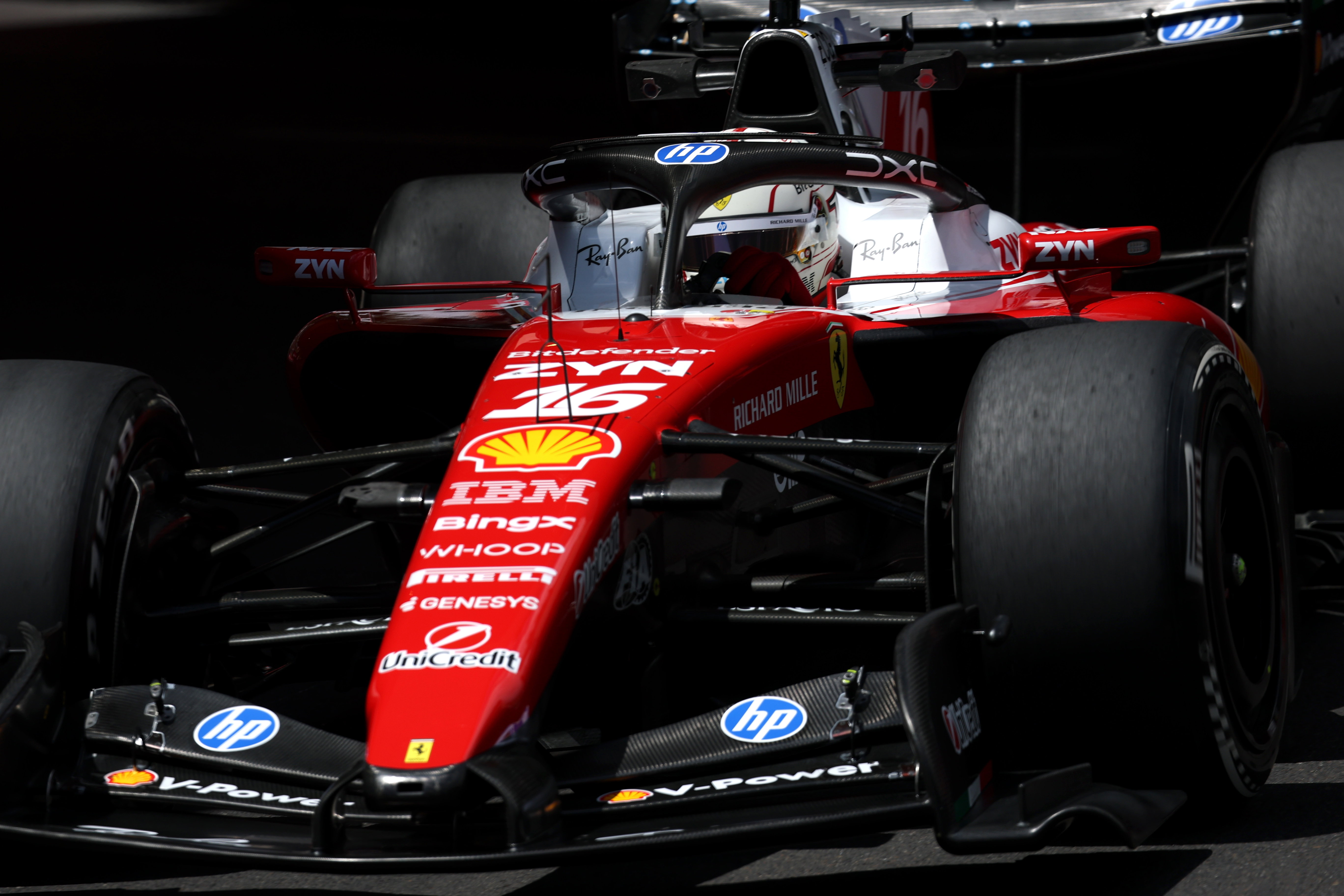 Leclerc FP1 Monaco