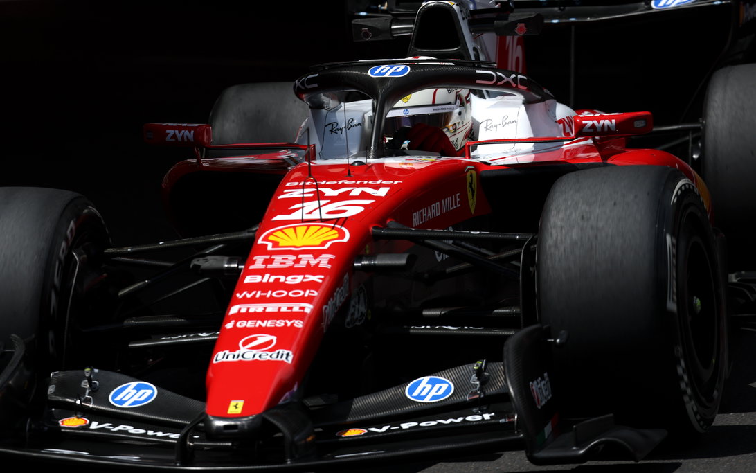 Leclerc FP1 Monaco