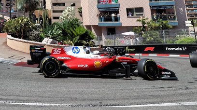 Leclerc race Monaco