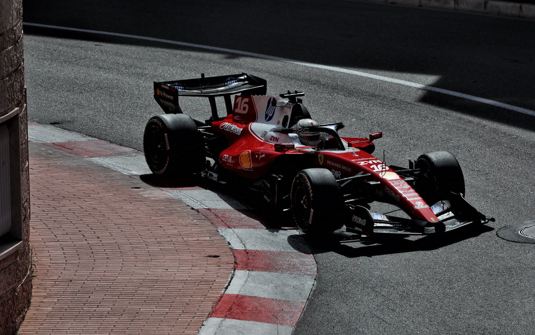 Leclerc race Monaco