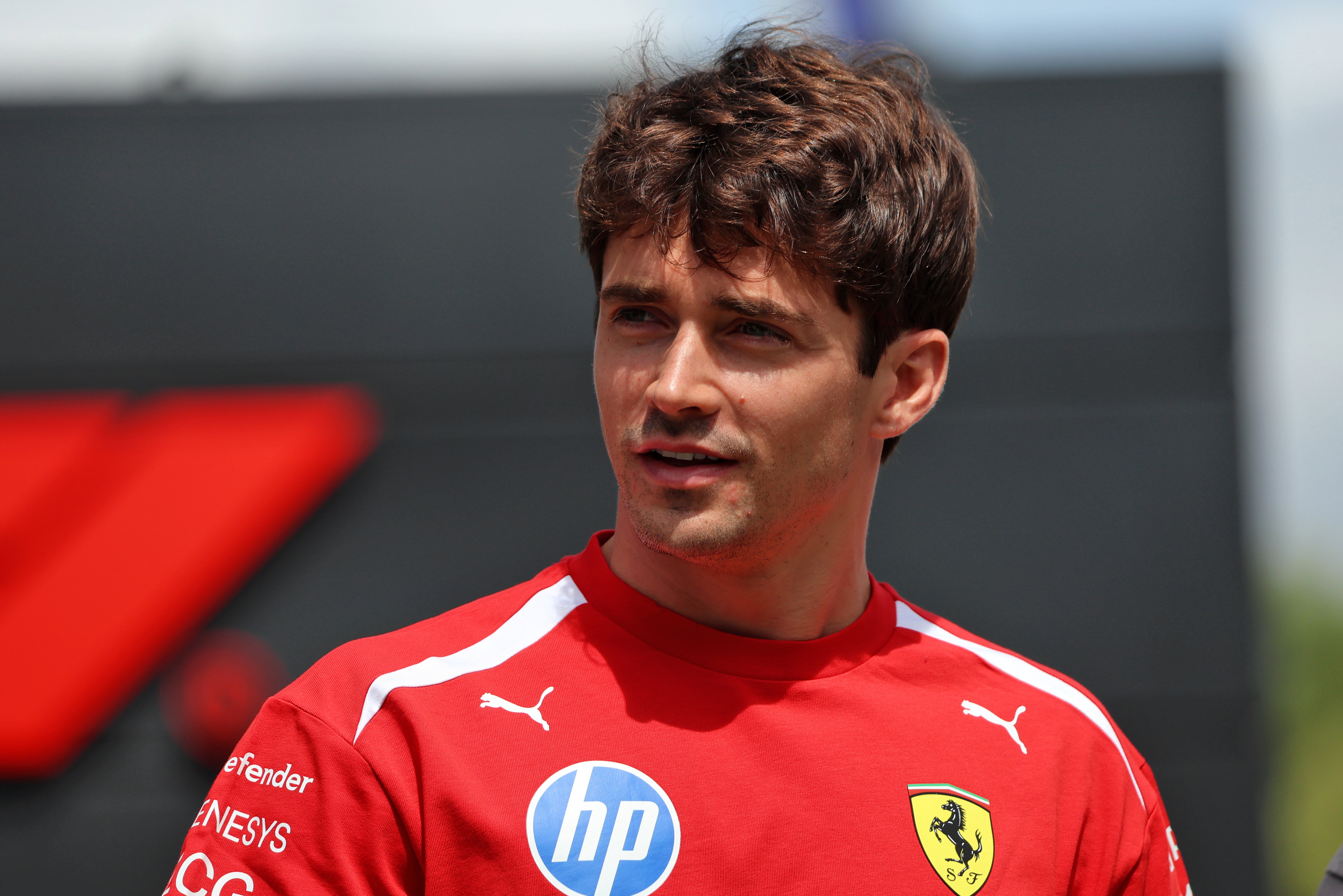 Leclerc Thursday Barcelona