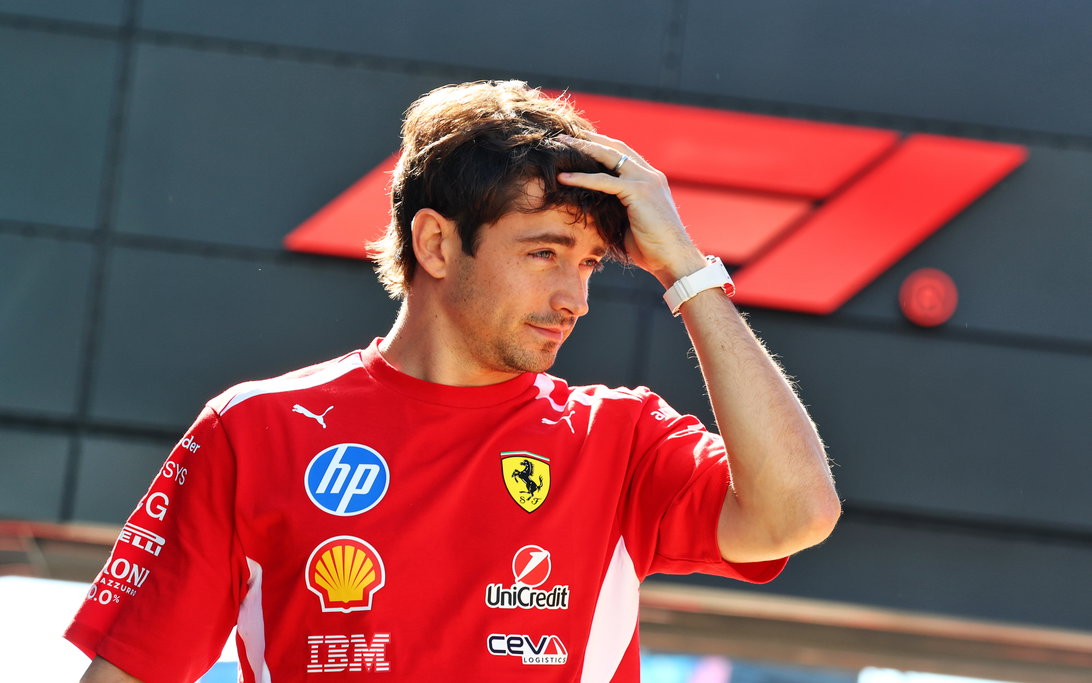 Leclerc Thursday Silverstone