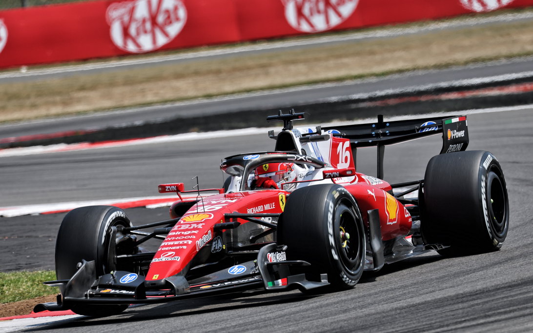 Leclerc FP1 Silverstone