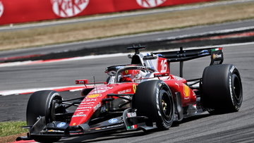 Charles Leclerc survives late British GP chaos to win at Silverstone