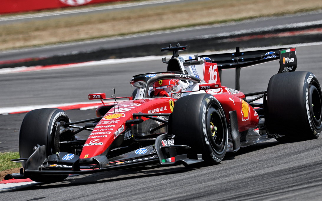 Leclerc FP1 Silverstone