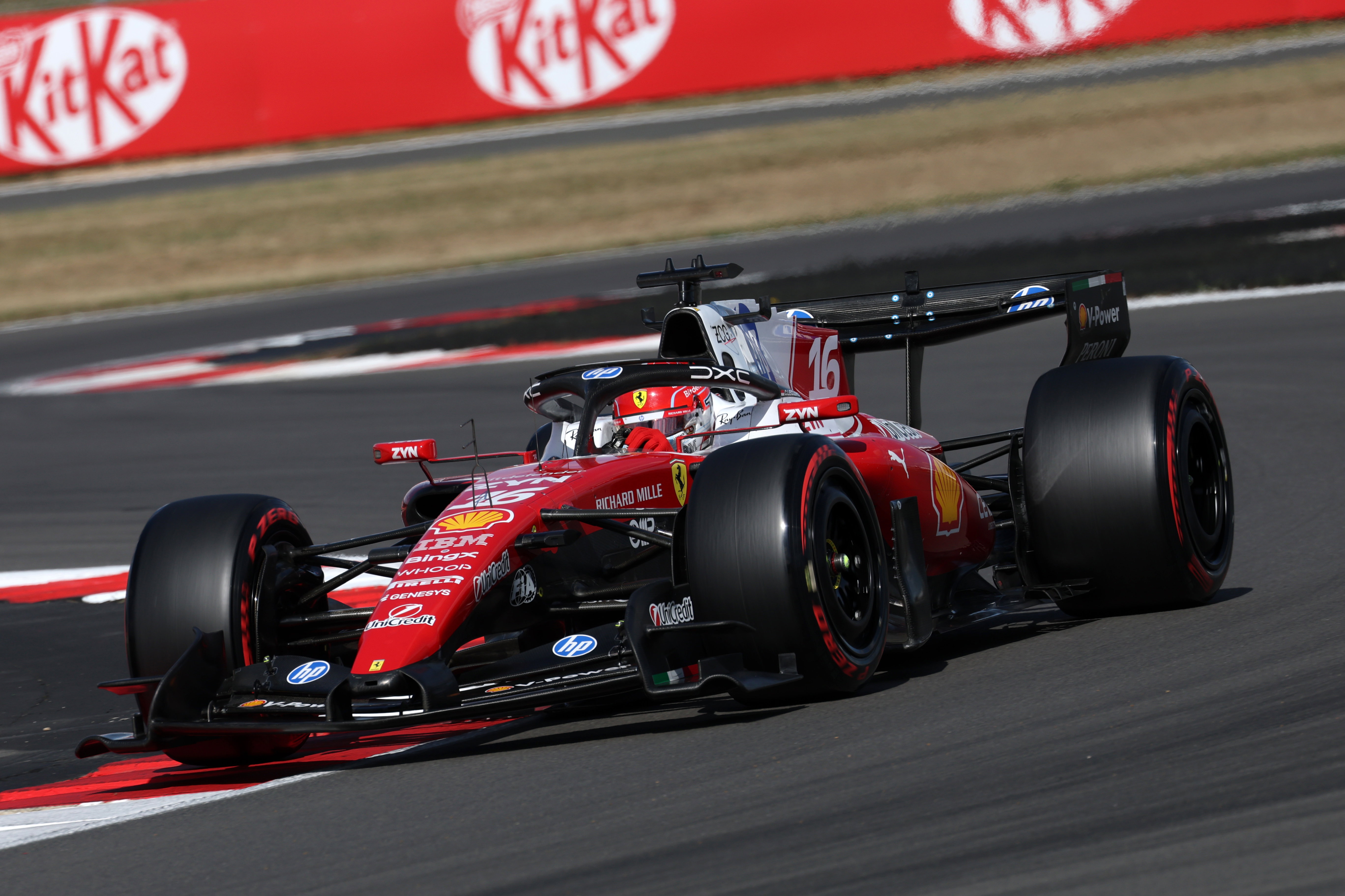 Leclerc Qualifying Silverstone