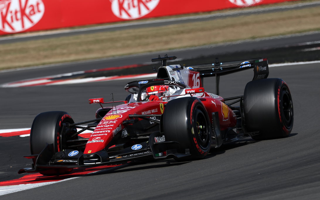 Leclerc Qualifying Silverstone