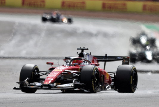Leclerc Silverstone race