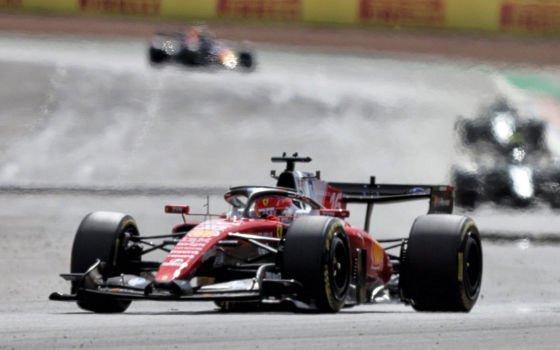 Leclerc Silverstone race