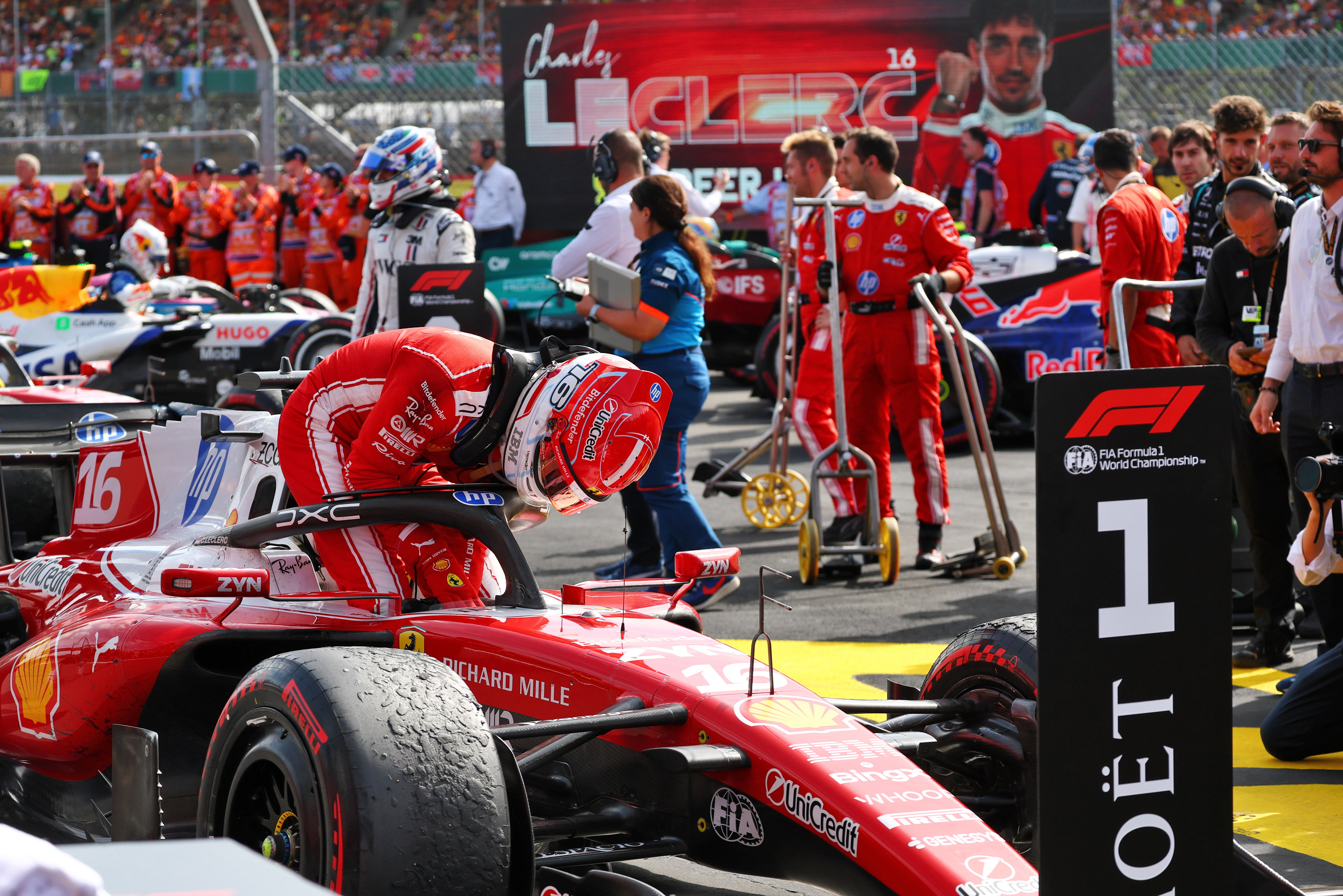 Leclerc win Silverstone