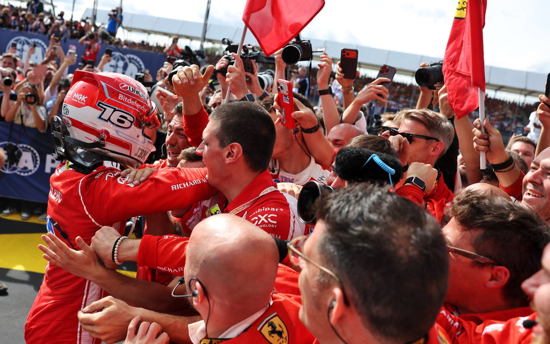 Victoria de Leclerc en Silverstone sella la histórica victoria número 250 de Ferrari en la F1