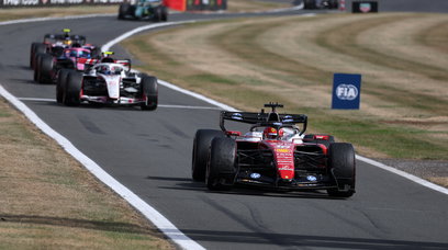 Leclerc Silverstone race