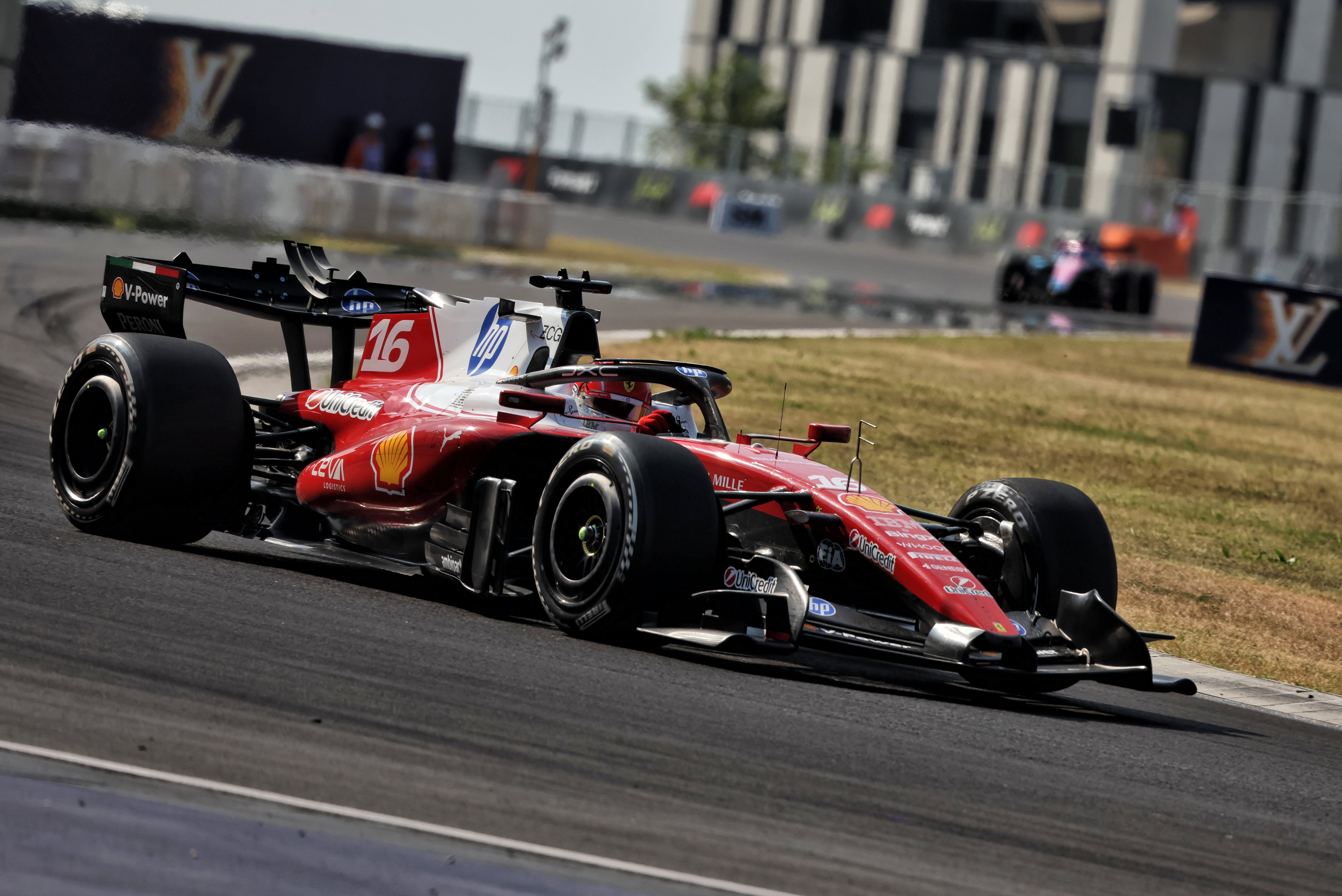 Leclerc Hungary race