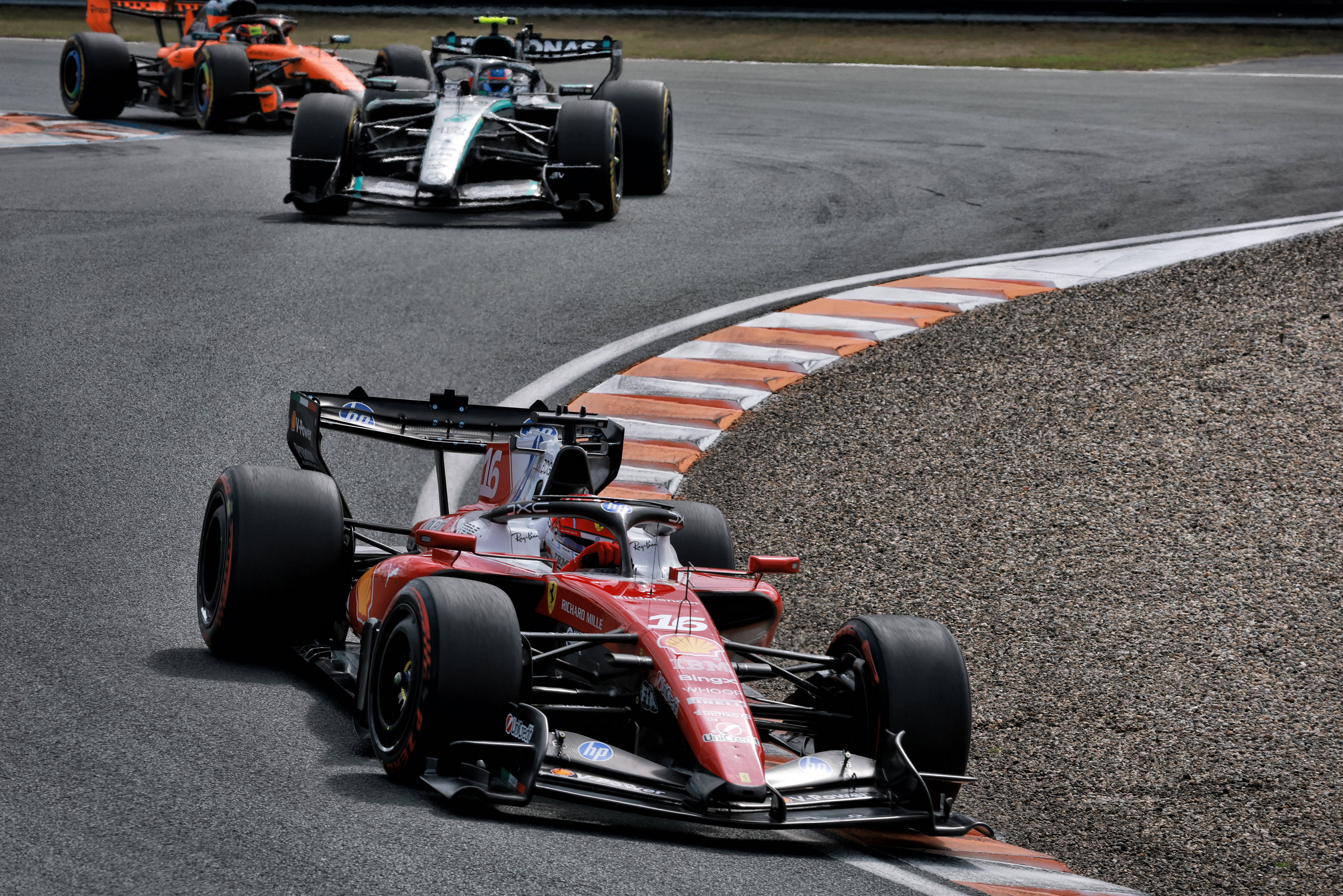 Leclerc sprint Zandvoort