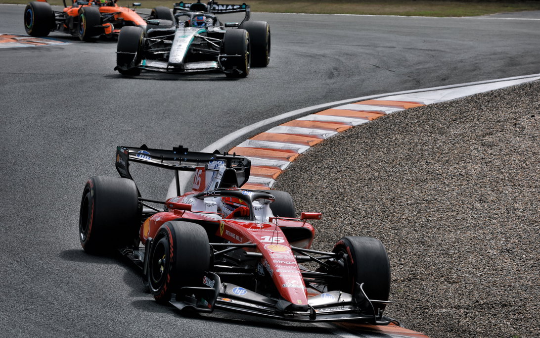 Leclerc sprint Zandvoort