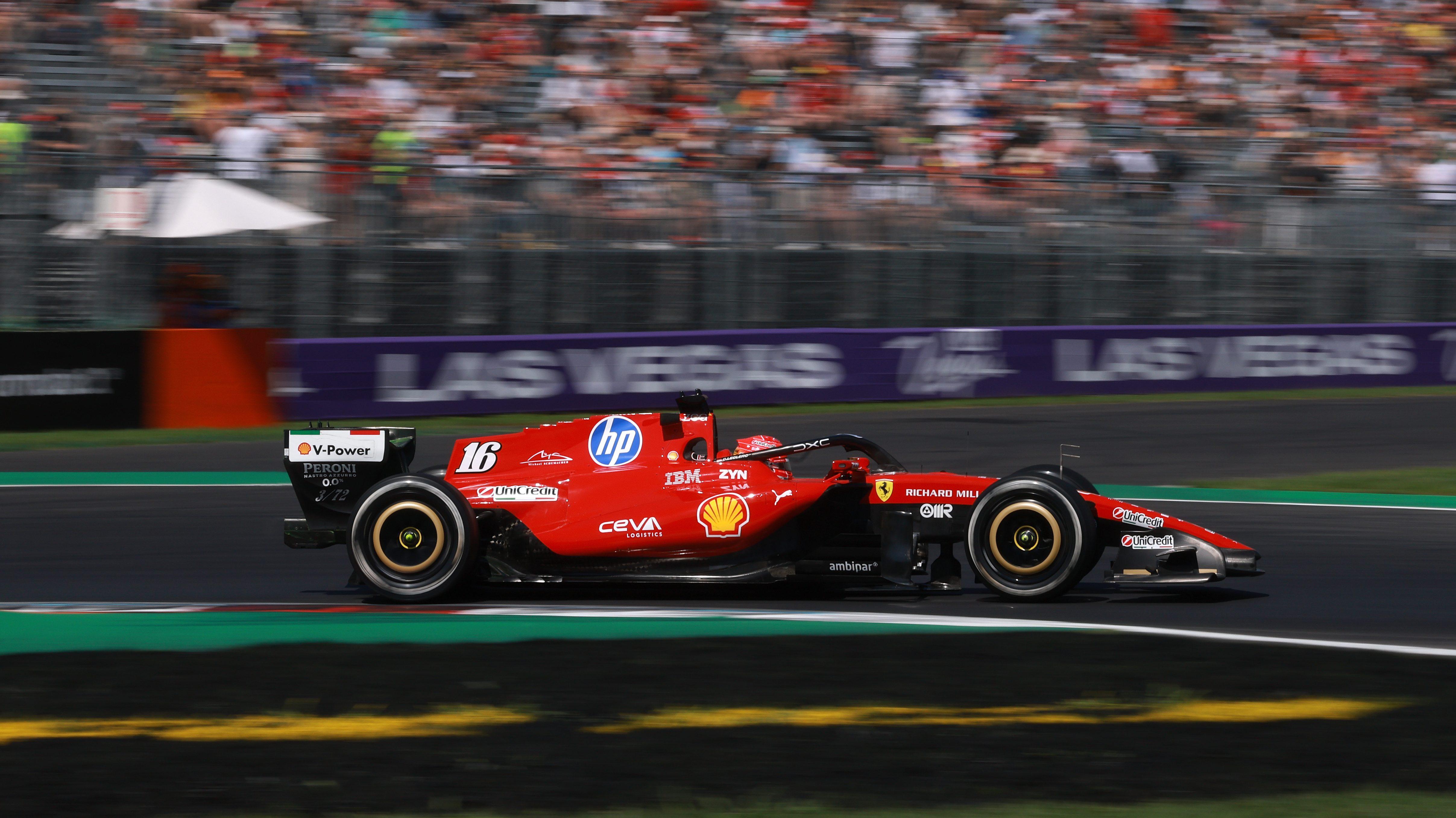 Leclerc Monza FP1