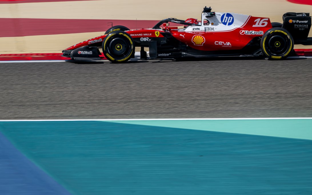 Leclerc leads second day of Bahrain testing as Ferrari shows pace