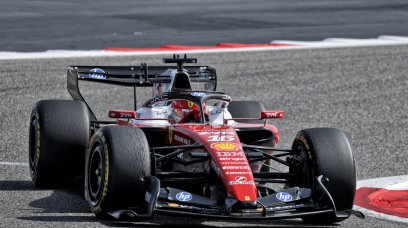 Leclerc Bahrain test day 2 II