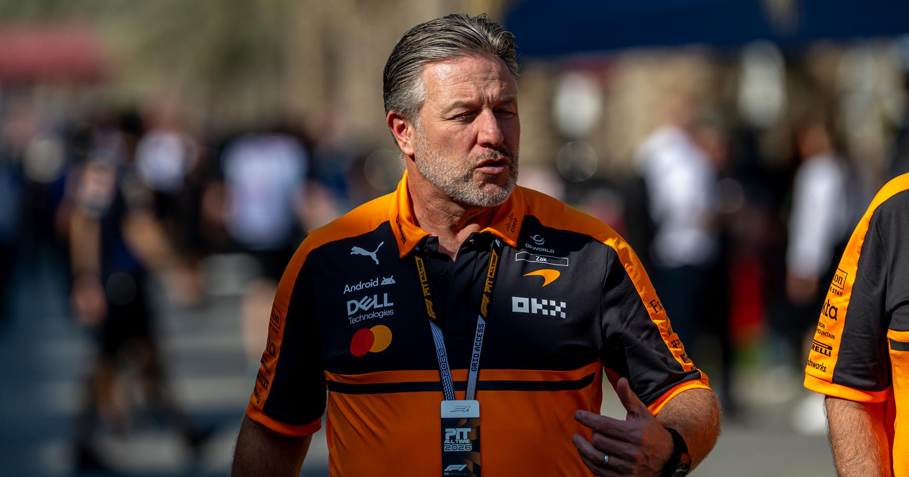 Zak Brown joins motorsport legends as prestigous award winner