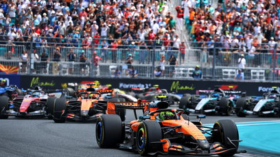 Miami Sprint race start