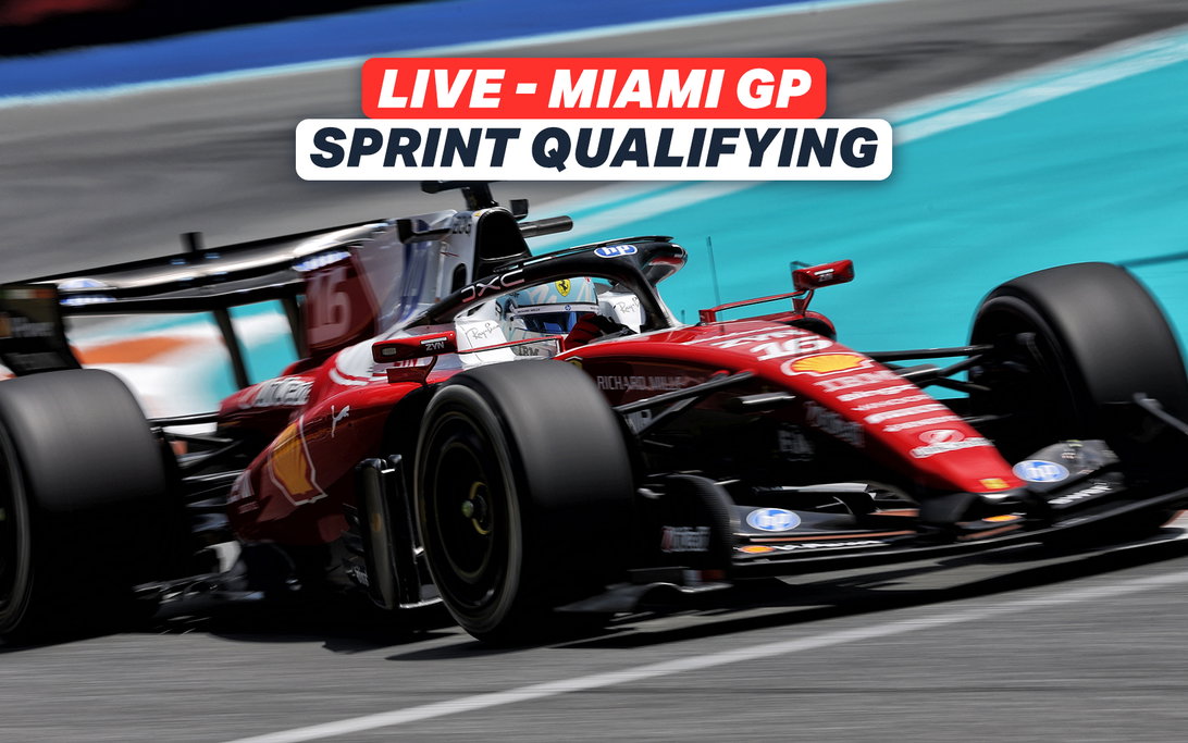 Ferrari Leads Practice, Sprint Qualifying Up Next in Miami