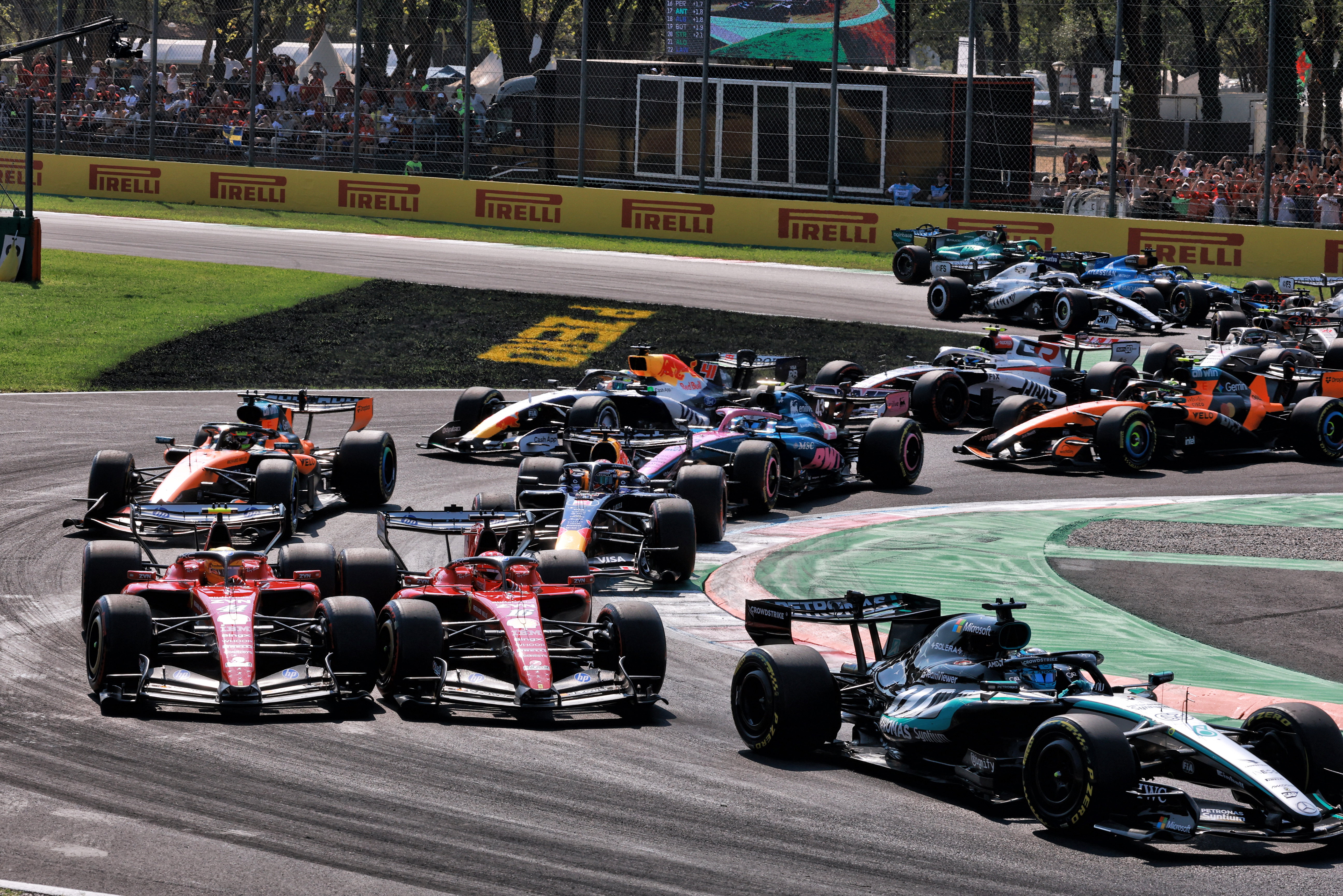 Monza start