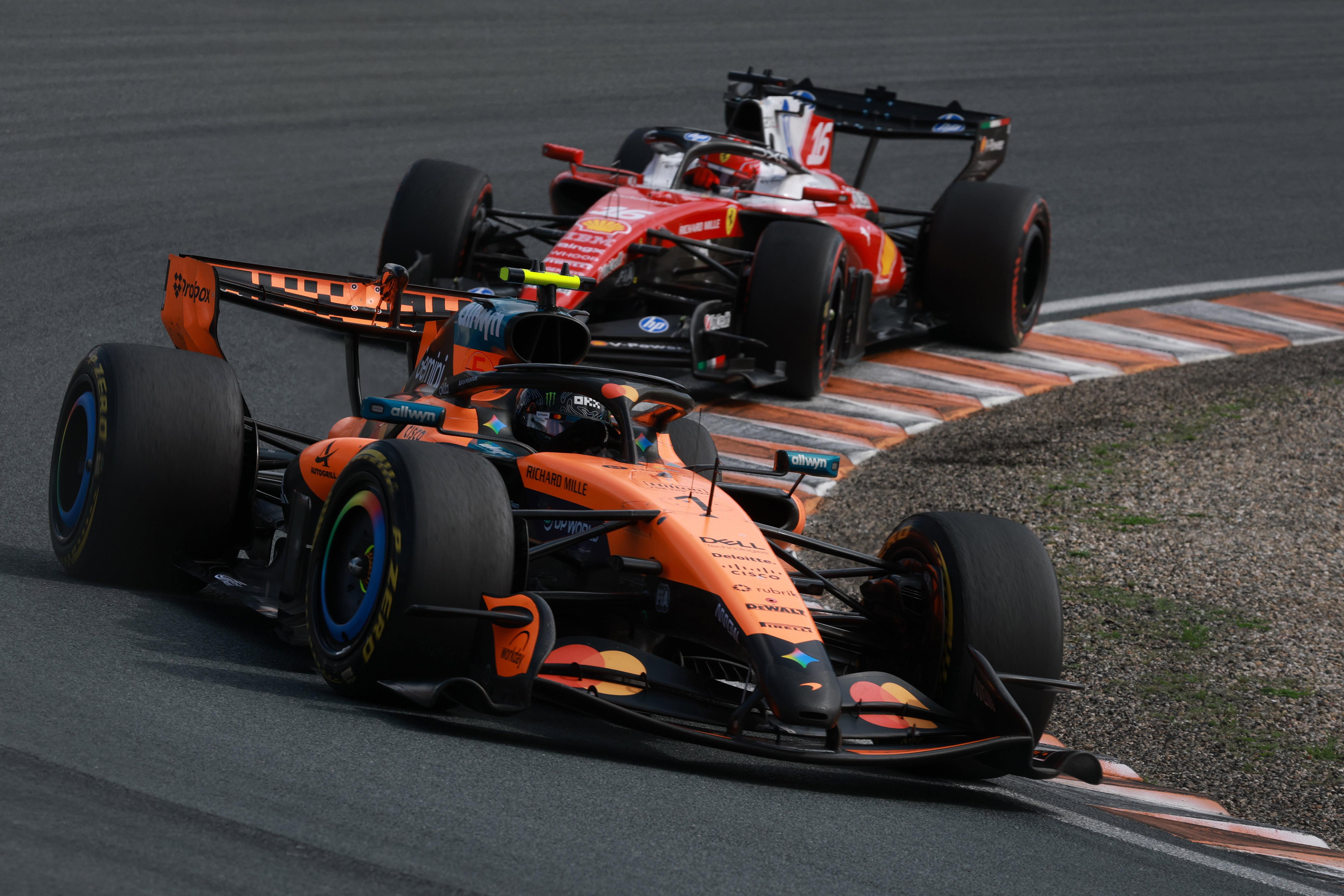 Norris Leclerc Zandvoort