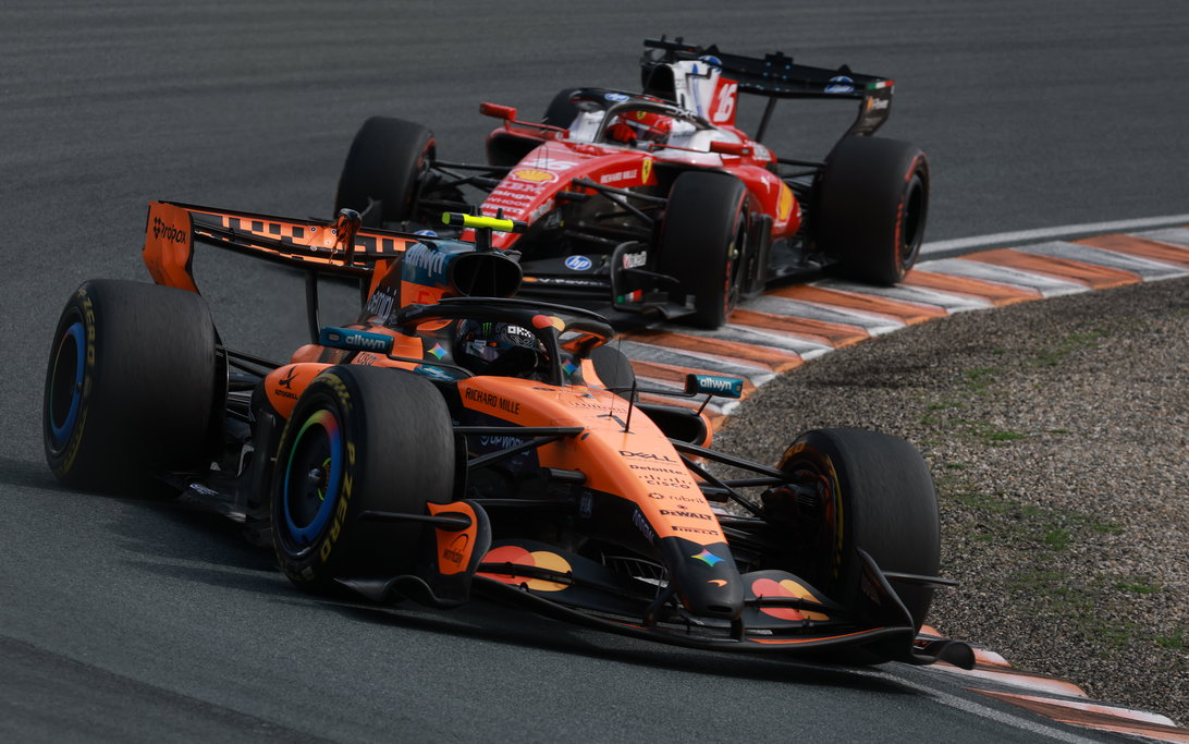 Norris Leclerc Zandvoort