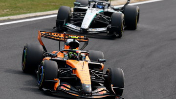 Norris kijkt handenwrijvend naar Mercedes: "Des te beter voor ons!"