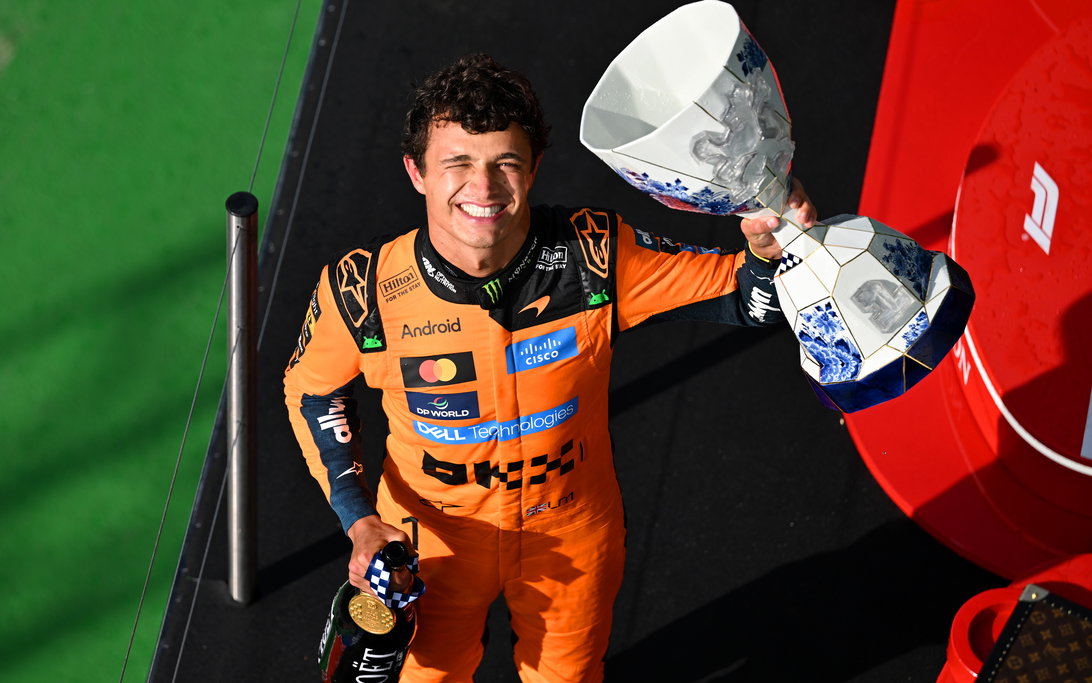 Norris win Zandvoort