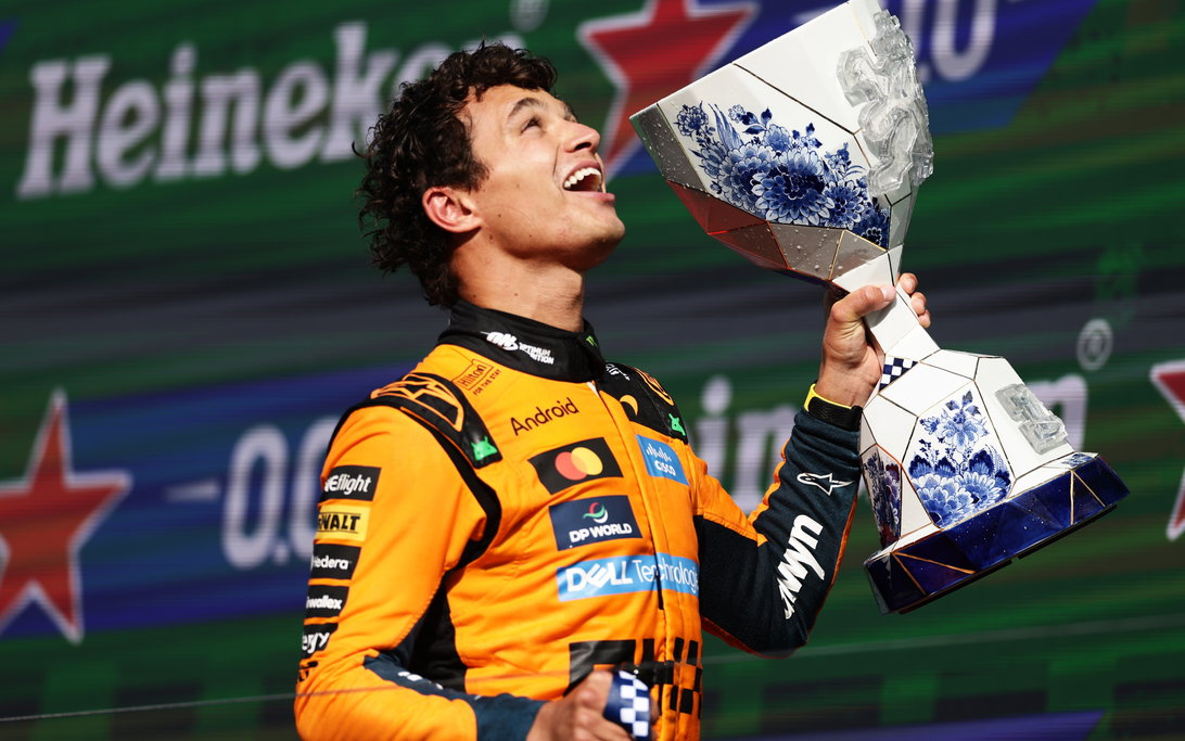 Norris win Zandvoort