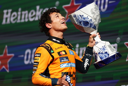 Norris win Zandvoort