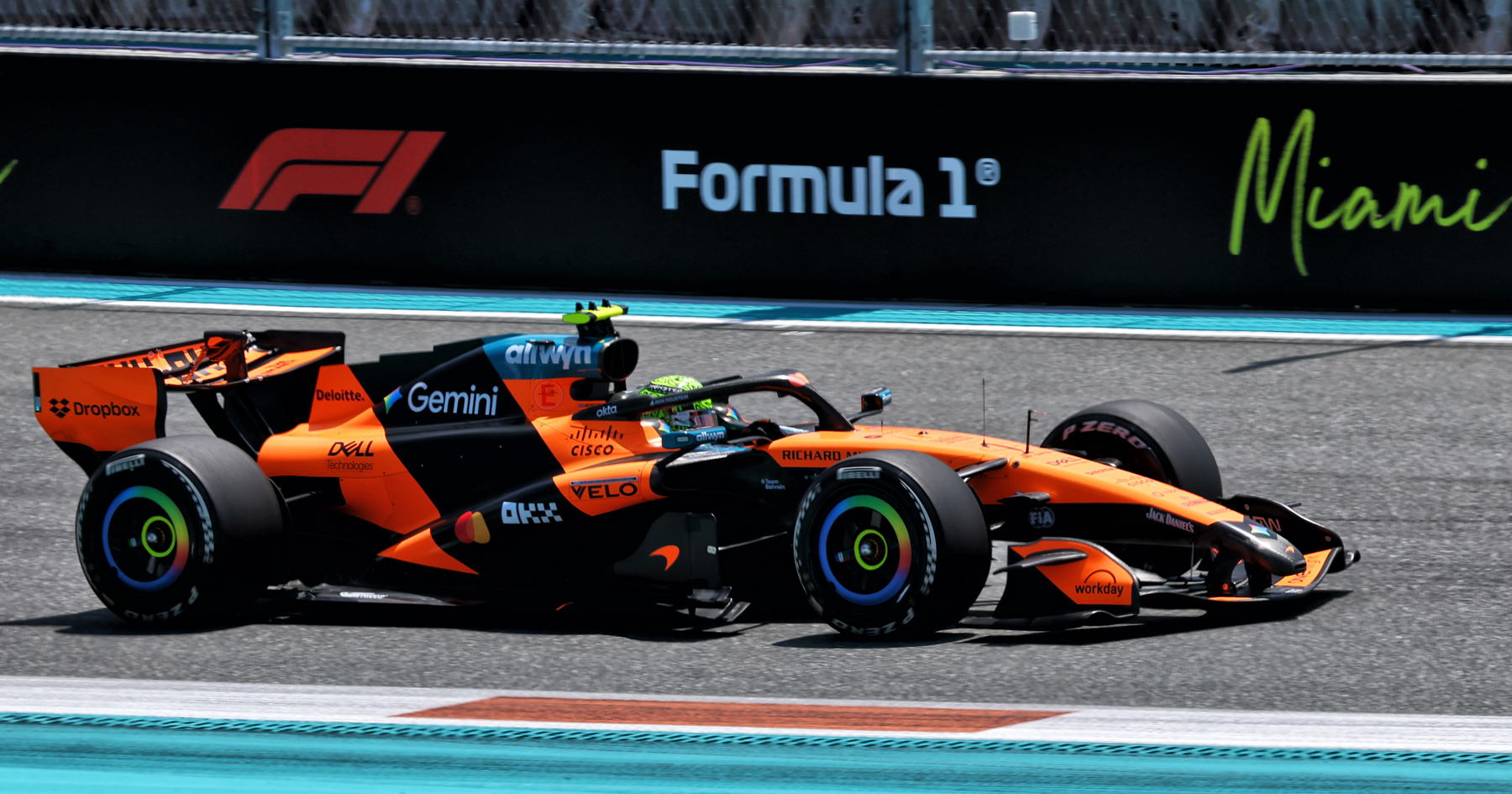 Norris pimpin kemenangan dominan McLaren di Sprint Miami, Antonelli dihukum — image 2