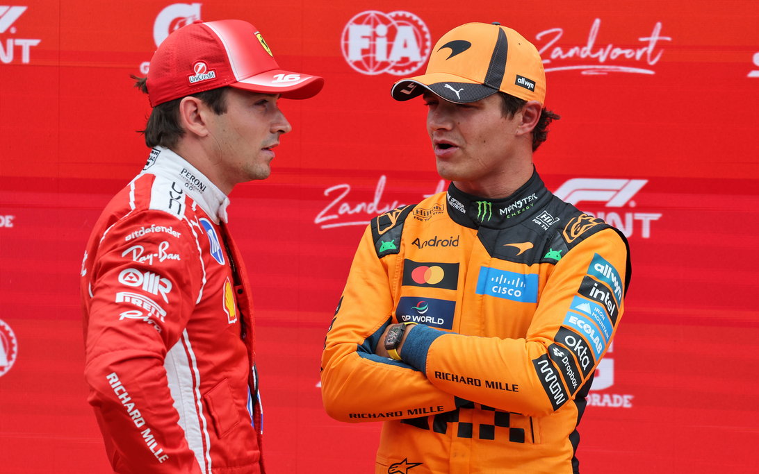Norris Leclerc Zandvoort