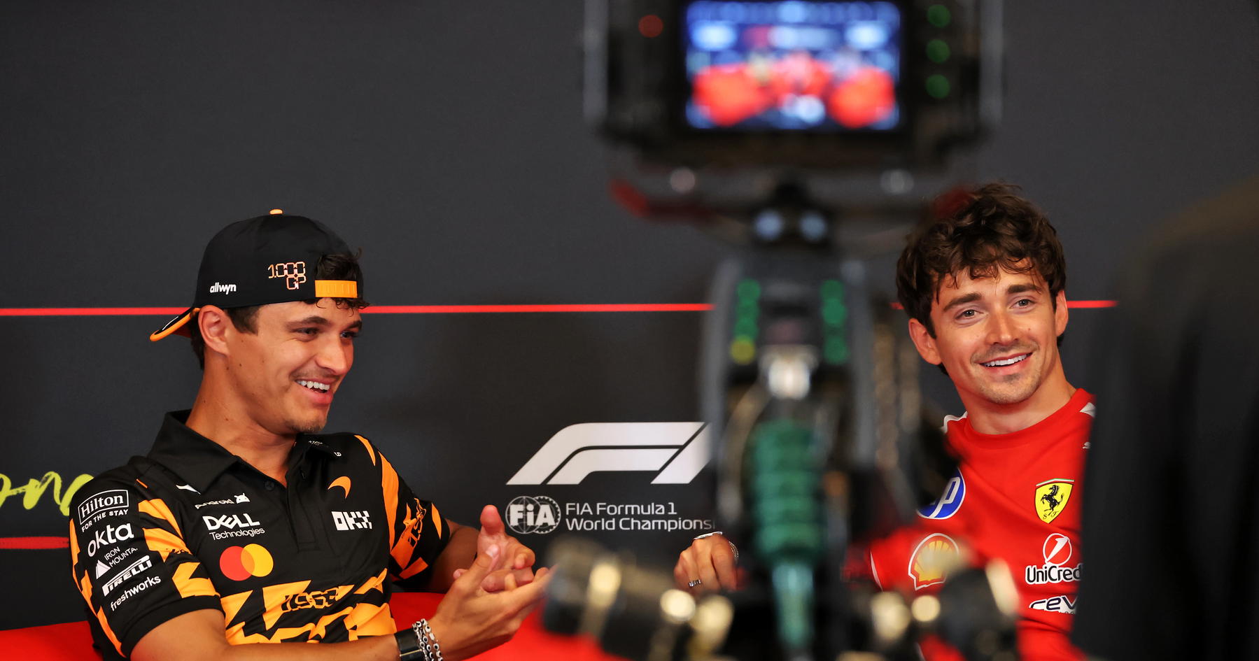 Charles Leclerc and Lando Norris learn stewards' verdict after rare infringement