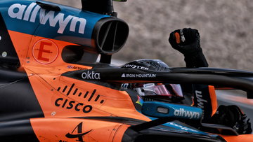 Lando Norris takes stunning victory in chaotic Dutch GP after Max Verstappen suffers huge crash